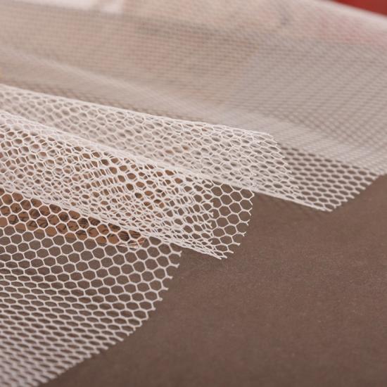 Petticoat Hard Net Fabric Stiff Tulle Mesh Can-Can Net Wrap-Around Mesh,56  Wide